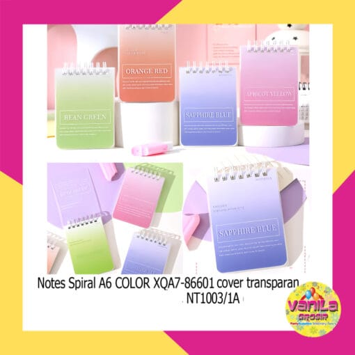 (1 Pcs) Notes Spiral Atas A6