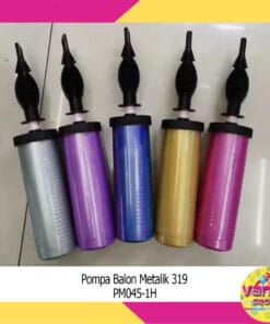 (1 Pcs) Pompa Balon Metalik