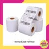 (1 Roll Isi 500Lembar) Kertas Label Thermal 100x150mm