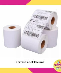 (1 Roll Isi 500Lembar) Kertas Label Thermal 100x150mm