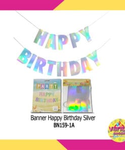 (1 Set) Banner Happy Birhtday GLOSSY Sambung