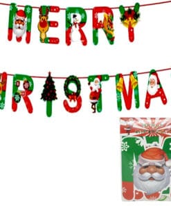 banner merry christmas