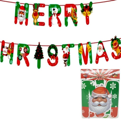 banner merry christmas
