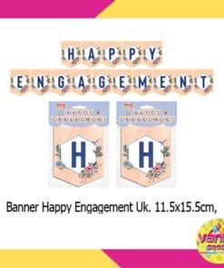 (1 Set) Banner Segilima Happy Engagement