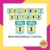 (1 Set) Banner Segilima Selamat Datang