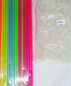 100 PCS STIK BALON ULTAH + CUP