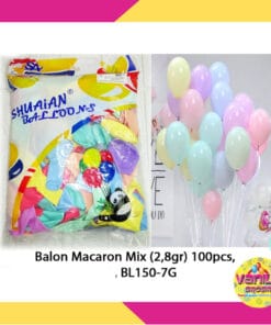 (100 Pcs) BALON MACARON