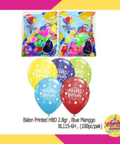(100Pcs) Balon HBD (2