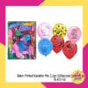 (100Pcs) Balon Printed Karakter Mix 2