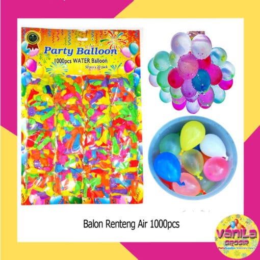 (100Pcs) Balon Renteng Air