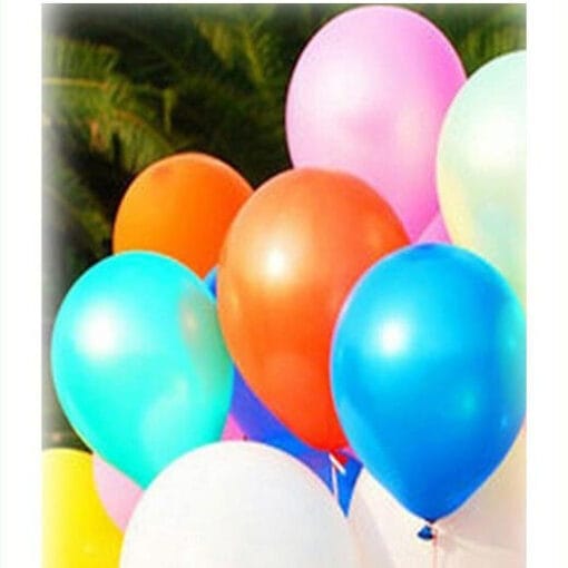balon metalik polos