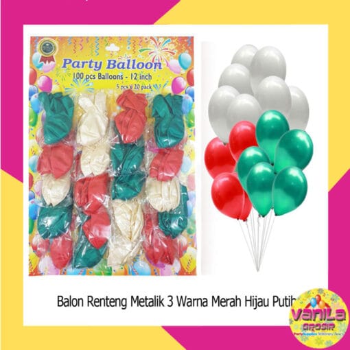 balon latex natal