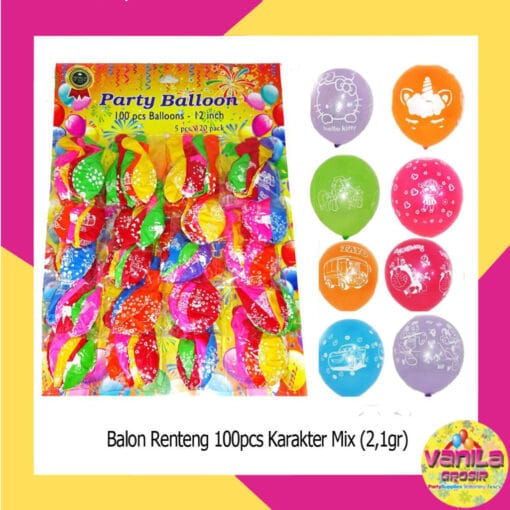 balon latex karakter