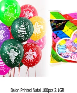 (100Pcs) Balon natal 2