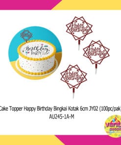 cake topper akrilik