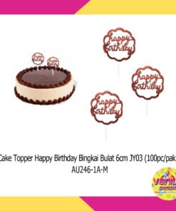 (100Pcs) Cake Topper Happy Birthday Mini