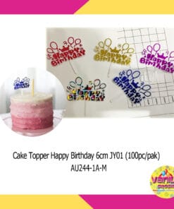 (100Pcs) Cake Topper Happy Birthday Mini