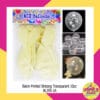 (10Pcs) Balon Bintang Transparan