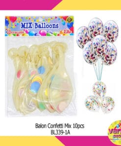 (10Pcs) Balon Confetti