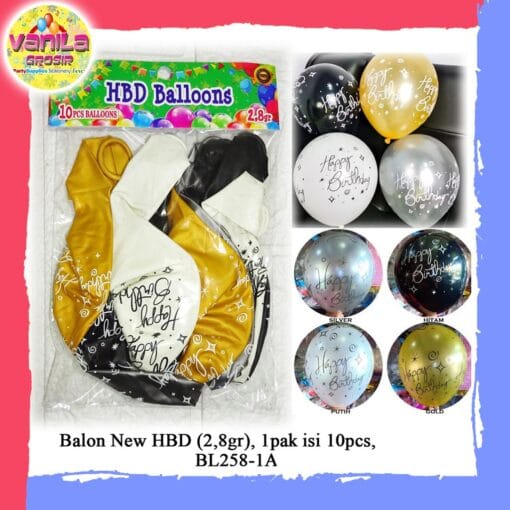 (10Pcs) Balon HBD