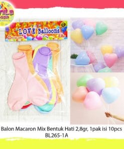 (10Pcs) Balon Love Hati