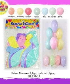 balon warna soft macaron