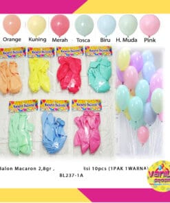 (10Pcs) Balon Macaron