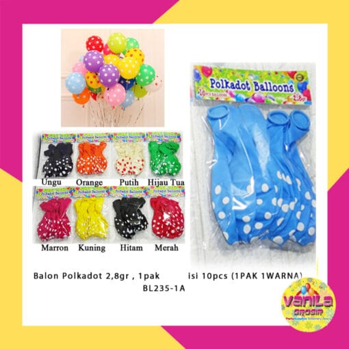 balon motif bulat