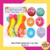 (10Pcs) Balon Printed Karakter