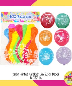 (10Pcs) Balon Printed Karakter