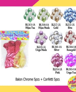 balon set hias dekorasi