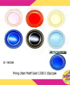 piring kertas ulangtahun