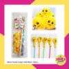 (10Pcs) Stik Balon Warna + Balon Duck
