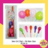 (10Pcs) Stik Balon Warna + Balon Girl