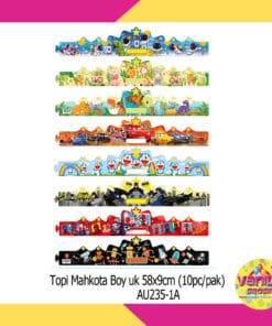 (10Pcs) Topi Ulang Tahun BOY
