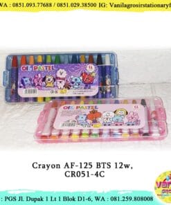 12PCS CRAYON WARNA WARNI