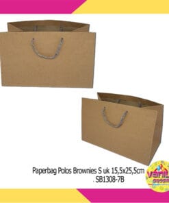 (12Pcs) Paperbag Polos Brownies Uk 15