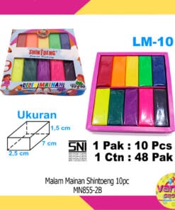 (1Box Isi 10Pcs) Malam Mainan Shintoeng