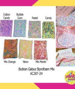 (1Pak) Gabus sterofoam MIX WARNA
