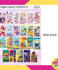 (1Pak Isi 10Pcs) Amplop Lebaran KECIL S