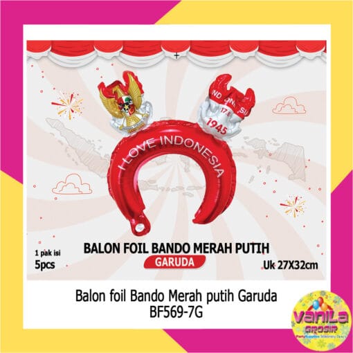 balon perlengkapan 17 agustusan