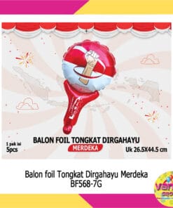 balon foil kemerdekaan