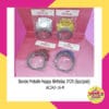(1Pak Isi 6Pcs) Bando Metalik Happy Birthday
