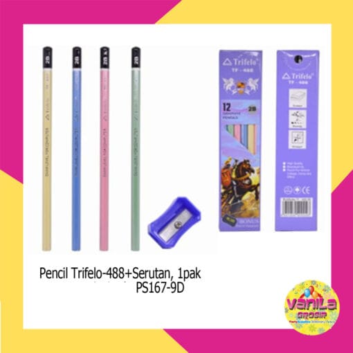 (1Pak isi 12Pcs) Pensil Tulis 2B