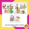 (1Pak isi 12pcs) Hiasan Christmas Ornamen Uk 14x20cm