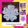 (1Pak isi 200pcs) Klip Bunga Balon Uk 6x6cm