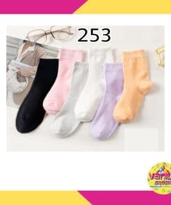 (1Pasang) Kaos Kaki Pendek Polos