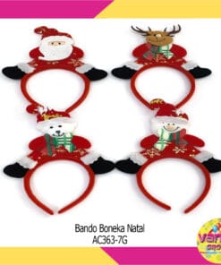 (1Pcs) Bando Boneka Natal