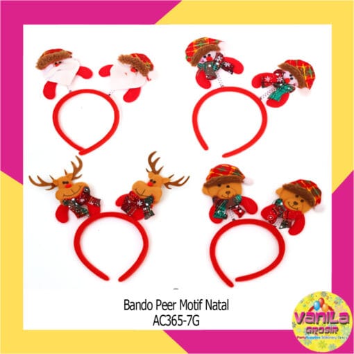 (1Pcs) Bando Peer Motif Natal