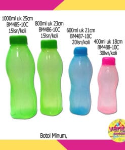 (1Pcs) Botol Minum 800ml Tinggi 23cm